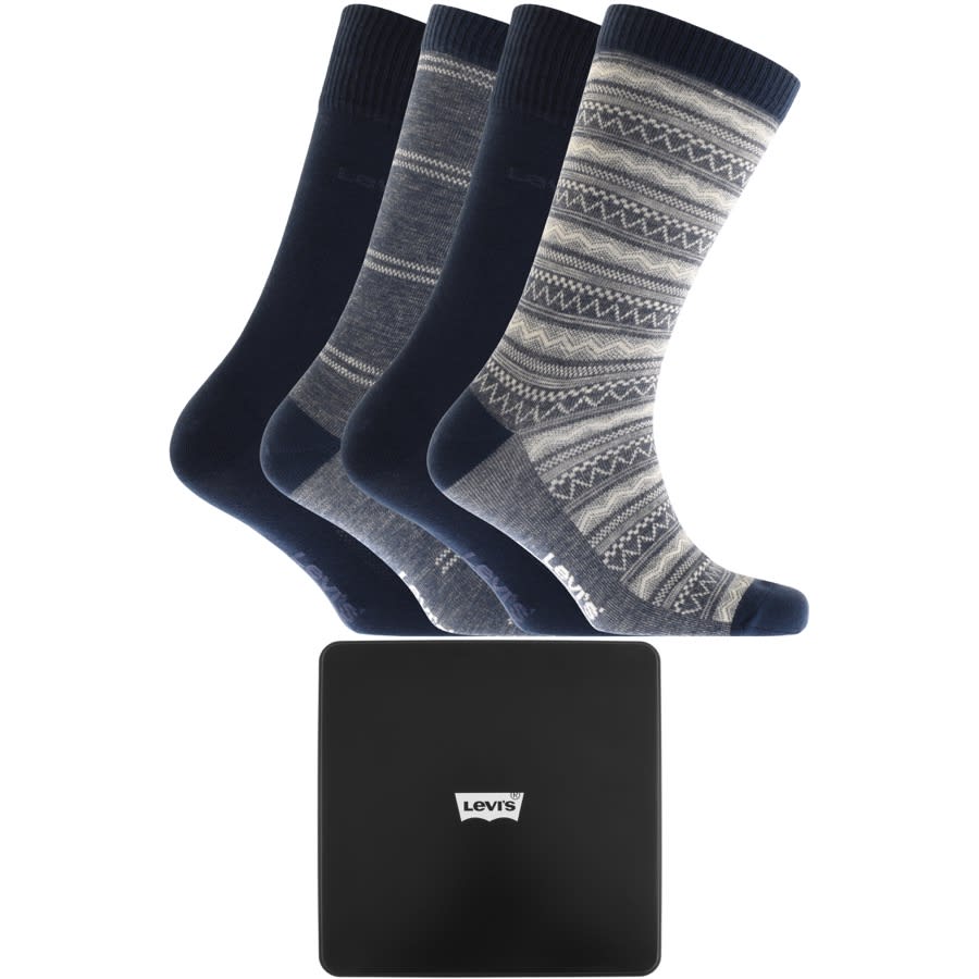 Alternative Image for ProductLevis 168SF 4 Pack Socks Gift Set Blue1